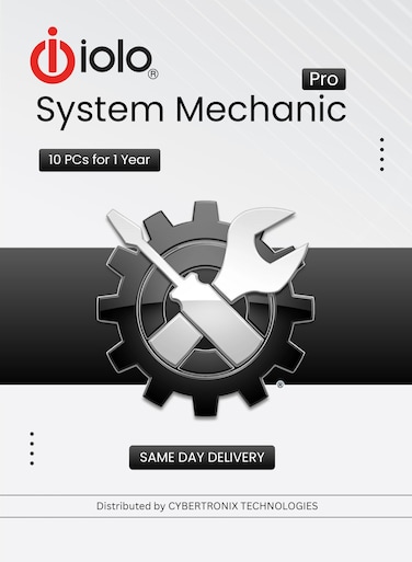 Iolo System Mechanic Pro   10 Devices for 1 Year   Digital License   SAME DAY DELIVERY