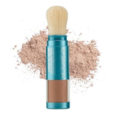 Colorescience Sunforgettable Brush-On Sunscreen SPF 50 - Deep For Women - 0.21 Oz Sunscreen