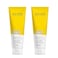 Acure Brightening Facial Scrub Duo Pack - 4 Fl Oz Each - 2 Pack - All Skin Types, Sea Kelp &amp; French Green Clay - Softens, Detoxifies and Cleanses