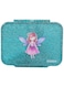Essen Tritan Bento Lunch Box for Kids Girls - Teal Glitter Fairy