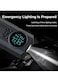 Rechargeable Car Jump Starter Battery Pack with Air Compressor &amp; LED Light