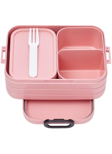 Mepal 900ML Bento Lunch Box Take A Break Medium Nordic Pink