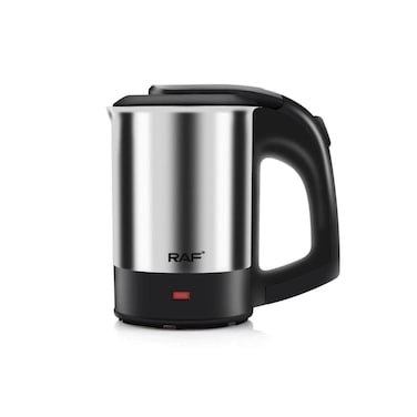 RAF 500ML Stainless Steel Travel Kettle &ndash; Portable Mini Boiler with Auto-Off &amp; 2 Cups