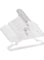 SLEEPHEAD&reg; 100-Pack Non-Slip Stainless Steel Hangers, Metal Hangers， Extra Thick Wire Hangers with Non Slip White Rubber Coating Heavy Duty Pant Skirt Suit Hangers for Coat (100Pack，White)