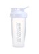 Protein Shaker Bottle White/Clear