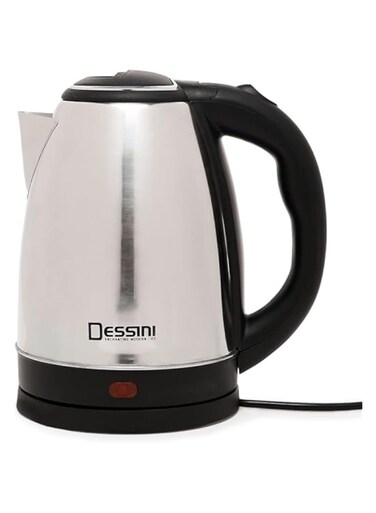 Dessini Stainless Steel Electric Kettle 1500 W 888 Silver/Black