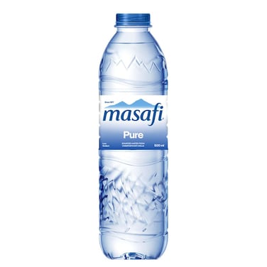 مسافي مياه شرب معبأة، 500 ملل