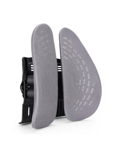 Lumbar Support Pillow for Office Chair &amp; Car &acirc;&euro;&ldquo; Ergonomic Twin-Panel Design to Relieve Lower Back Pain, Improve Posture, and Provide Sciatica Relief