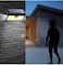 Crony SH-52ALED Solar Powered LED Wall Light LED Waterproof Solar Wall Garden Lamp Motion Sensor Lamp