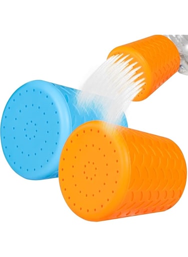 Dog Paw Cleaner Pet Shower Head Attachment Portable Pet Bathing Tool Outdoor Water Sprayer Accessory for Outdoor Hiking Camping Dirt Removing 2PCS