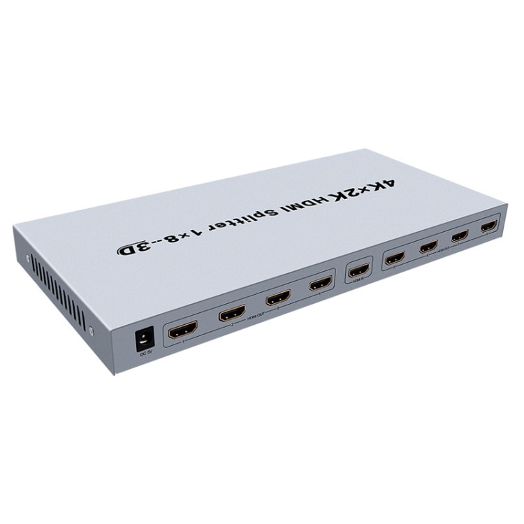 دي تيك Dtech dt-7148 Hdmi 2 0 1 In 8 Out 4k X 2k Hd Splitter