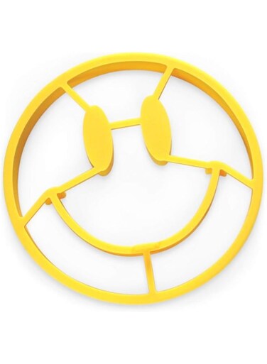 Fred and Friends Crack a Smile Breakfast Mold Makes Eggs and Pancakes - Yellow