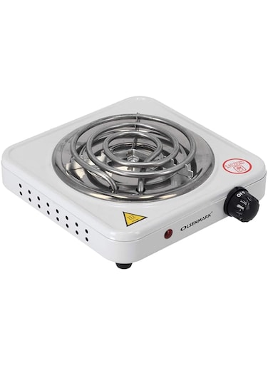 Single Spiral Hot Plate, Black, Op2201.