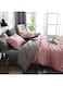 Bed Cover Set, 4-Piece Soft Prewashed Duvet Cover Set, Bedroom Dormitory with Luxury Bedding Sets for All Season