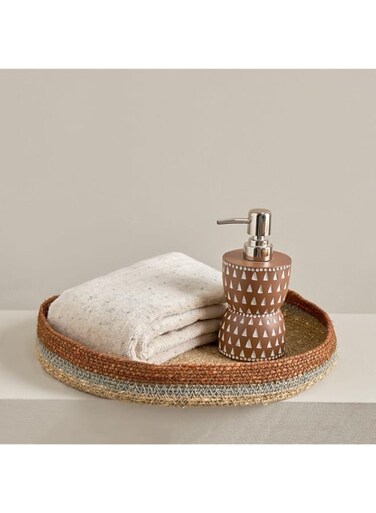 Home Box Noir Sea Grass Bath Tray - 35x35x5 cm