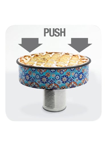 Non-Stick Baking Push Pan multicolour 20cm