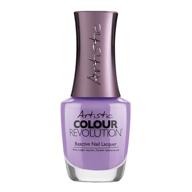 Artistic Nail Design Nail Lacquer Rhythm   Purple Creme   15 Ml
