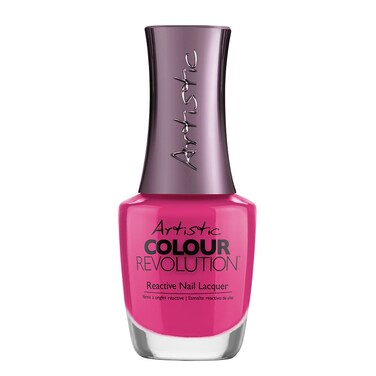 Artistic Nail Design Nail Lacquer Trist   Bright Pink CrEme  15 Ml
