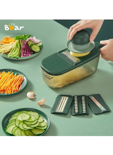 4 in 1 Multifunctional Mandoline Slicer Vegetable Fruit Cutter Chopper With 1.5L Storage Box