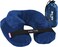 Cabeau Air Tne Inflatable Travel Neck Pillow Lightweight Inflatable Core, Customized Fit, Adjustable Chin Strap, With Compact Carrying Case For Comfort On-The-Go (Royal Blue)