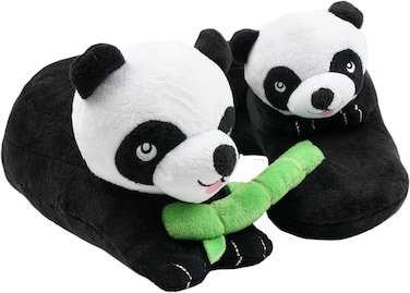 Cabeau Evolution Kid's Travel Pillow With Innovative Chin Strap &amp; Head Support, Super Soft &amp; Fun Children Pillow Design For Comfortable Journeys, (Pandas)