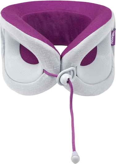 كا بيو وسادة سفر للرحلات الطويلة - ايفولوشن اكس - دعم الرقبة من الميموري فوم - مريحة أثناء التنقل للطائرة والقطار والسيارة (جمشت)