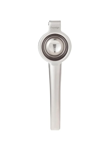 Prestige Stainless Steel Lemon Squeezer Ergonomic Design Robust and Durable- Silver