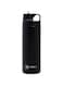 HYDROBREW Insulated Sports Water Bottle - Black, 550ml