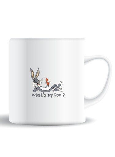 Premium Quality Two Sided Printed Coffee Mug Tea Cup Whats Up Doc For Home Office, Kids Men Women
