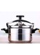 NTECH Pressure Cooker/Canner Aluminum 3 Liters, Bakelite Handle Mirror Polishing, Super Safety Lock, Cook Food in Less Time, Easy to Open &amp; Close, Suitable For All Kinds of Stoves (3 Liters)