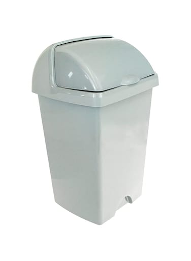 Addis Eco Range Roll Top Recycled Bin, 25 Litre Capacity, Grey