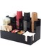 JTKDL 11 Compartment Upright Coffee Condiment and Cup Storage Organizer Acrylic Material for Paper Cups Napkins and Tableware Storage Etc