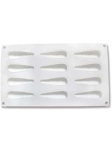 Baking Pan,DAIMANPU 12 Cavity 3D Carrot Bunny Silicone Mold for Baking Chocolate Mousse Cake Mould