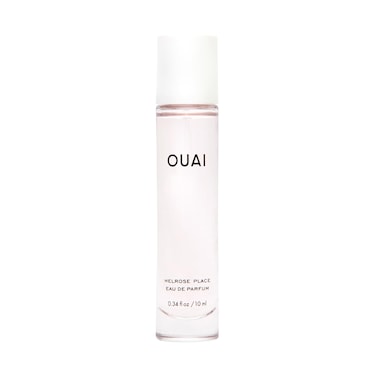 OUAI Melrose Place Eau de Parfum Travel Size - Elegant Womens Perfume for Everyday Wear - Fresh Floral Scent has Notes of Champagne, Bergamot &amp; Rose with Delicate Hints of Cedarwood &amp; Lychee (.34 Oz)