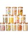 FUFU Glass Jars With Bamboo Lids Set, Glass Jars With Wood Lids 8 oz, Large Spice Jars, Glass Storage Containers For Pantry, Cookie, And Coffee SET OF 12pack