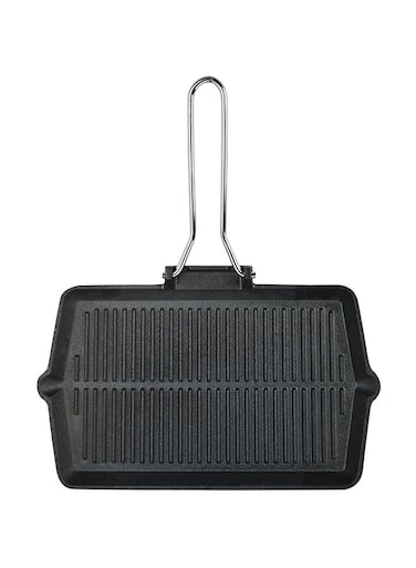 Cast Iron Chargriller Black/Silver 35cm