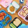 Zoku Neat Bento has compact design, Sof Touch handle, Adjustable containers and Leakproof. Has freezer pack, BPA Free and Dishwasher Safe, Pink