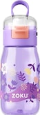 Zoku Kids Flip Gulp Bottle, 475ml-Purple
