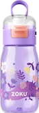 Zoku Kids Flip Gulp Bottle, 475ml-Purple