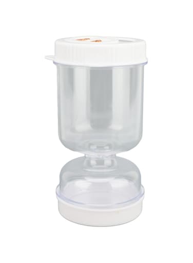 Luqeeg Glass Pickle Jar, 50oz Olive Hourglass Jar with Strainer, Leakproof Pickle Separator From Wet and Dry Pickle Flip Jar for Gherkin Jalapeno Dry Wet Separation