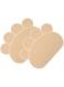Yardwe 2pcs Cat Litter Mat Paw Shaped Litter Mat Kitten Litter Catcher Mat Cat Food Pad Cat Litter Rug Kitten Bowl Mats Small Litter Mat Kitten Litter Mats Pet Bowl Mats Beige Pvc