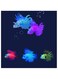 Bioluminescent Lionfish, Aquarium Landscape Decoration, Bioluminescent Mimicry Animal Decorations (4 pieces)