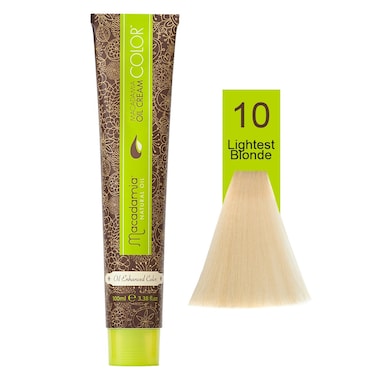 Macadamia Natural Color 10   Naturals Lightest Blonde   100 Ml
