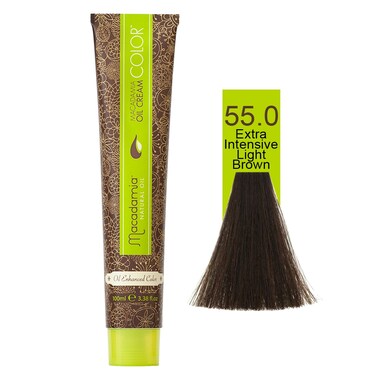 Macadamia Natural Color 55.0   Intensive Naturals Light Brown Extra   100 Ml