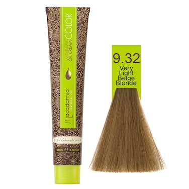 Macadamia Natural Color 9.32   Very Light Beige Blonde   100 Ml
