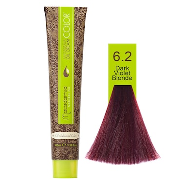 Macadamia Natural Color 6.2   Dark Violet Blonde   100 Ml