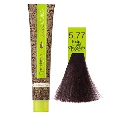 Macadamia Natural Color 5.77   Extra Light Chocolate Brown   100 Ml