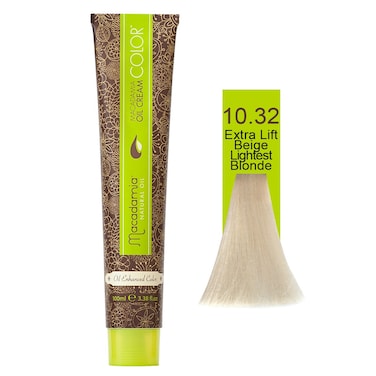 Macadamia Natural Color 10.32   Extra Lift Beige Light Blonde   100 Ml