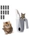 MAKINGTEC Cat Litter Scooper, 3-in-1 Cat Litter Scoop with Waste Can and 150 Refill Bags, Portable Integrated Large Capacity Cat Litter Scooper with Poop Sifting for Kitten Cats