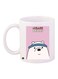 We Bare Bears Printed Coffee Mug White/Pink/Blue